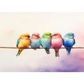 Birds On Wire 