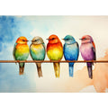 Birds On Wire 