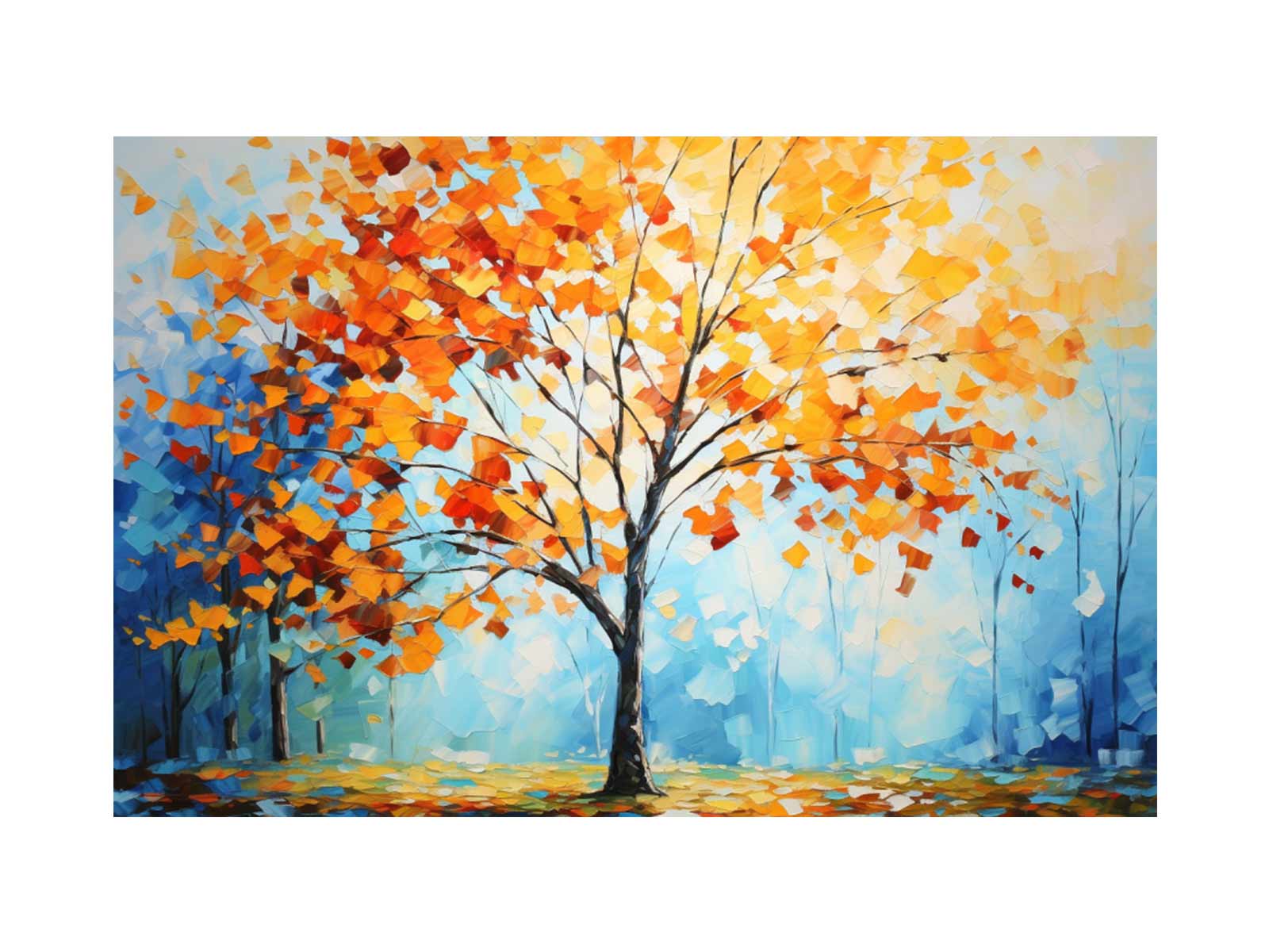 Sunny Maple Tree  