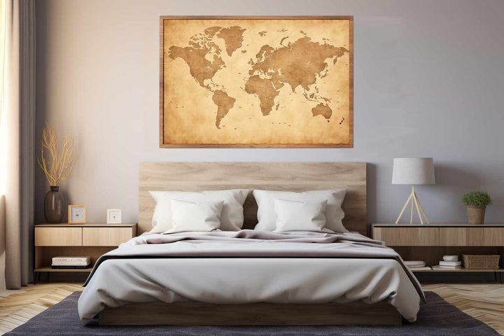 Antique World Map 