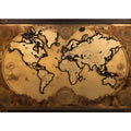 Antique Style World Map 