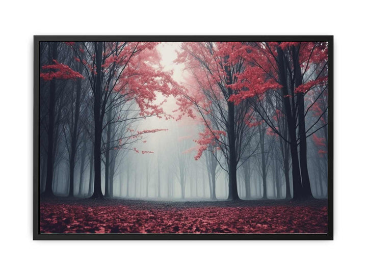 Scarlet Forest   canvas Print