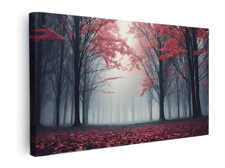 Scarlet Forest   canvas Print