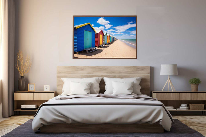 Beach Huts Melbourne Australia