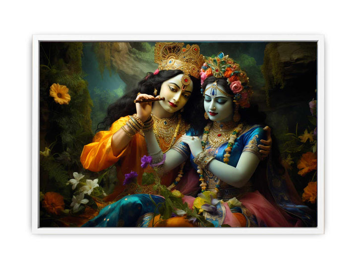 Raha Krishna Painting  