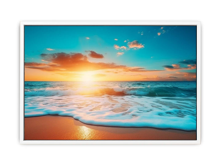 Sunrise Beach Painting  