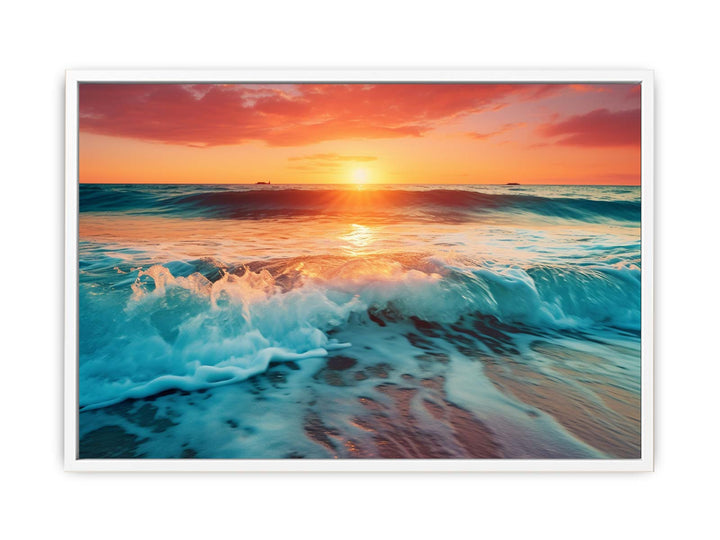 Sunrise Beach Painting  