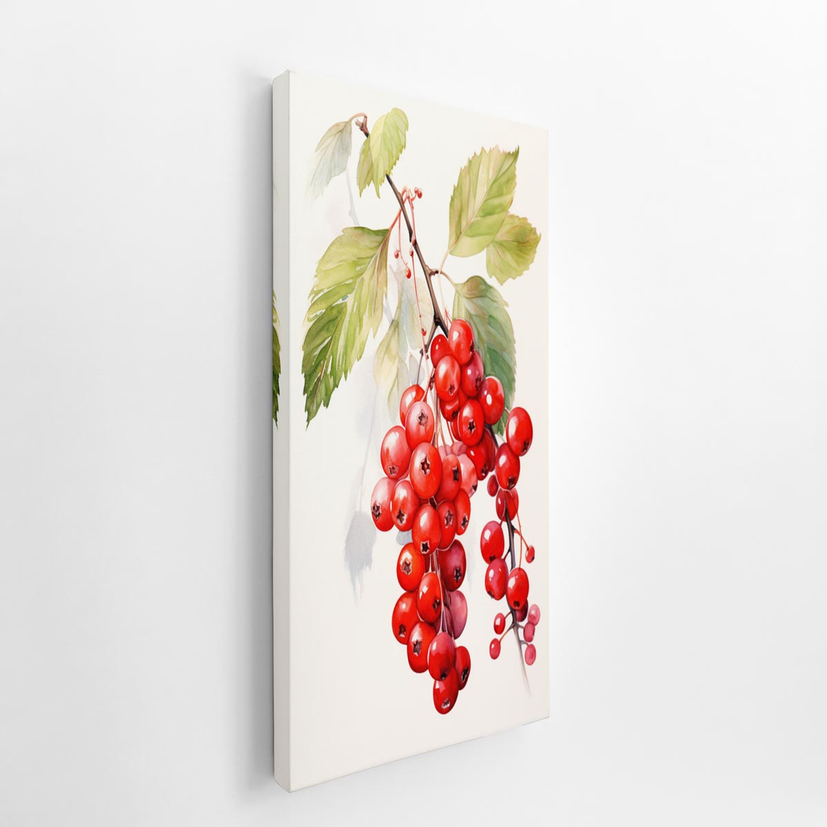 Berries Art  canvas Print