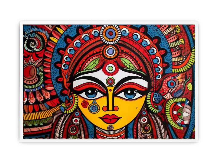 Madhubani Painting Of A Queen   Painting