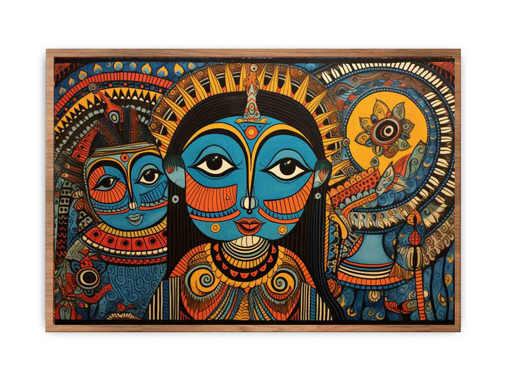 Madhubani Art Print  Painting
