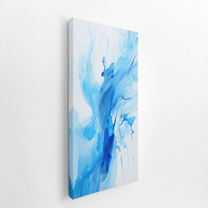 Abstract Blue Artwork  canvas Print