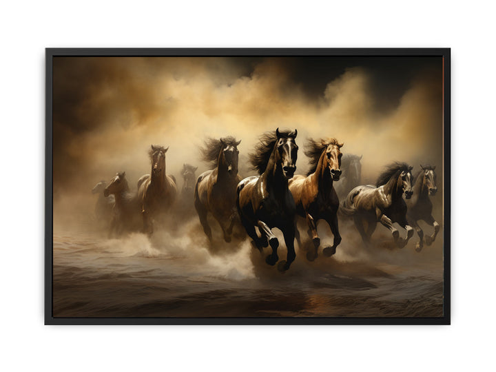 Horses Art Print  canvas Print