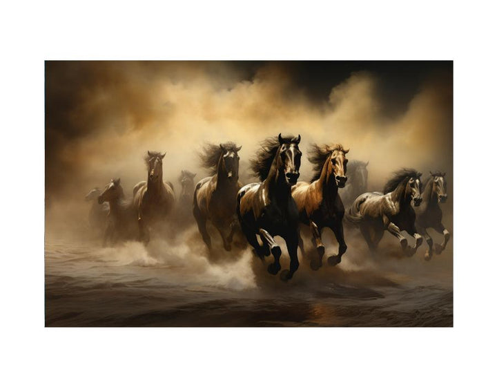 Horses Art Print