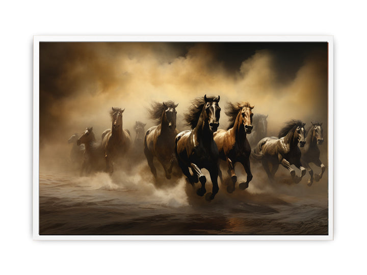 Horses Art Print  Painting