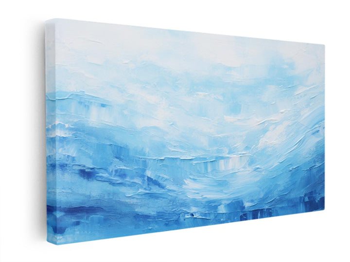 Ocean Abstract Painting  canvas Print