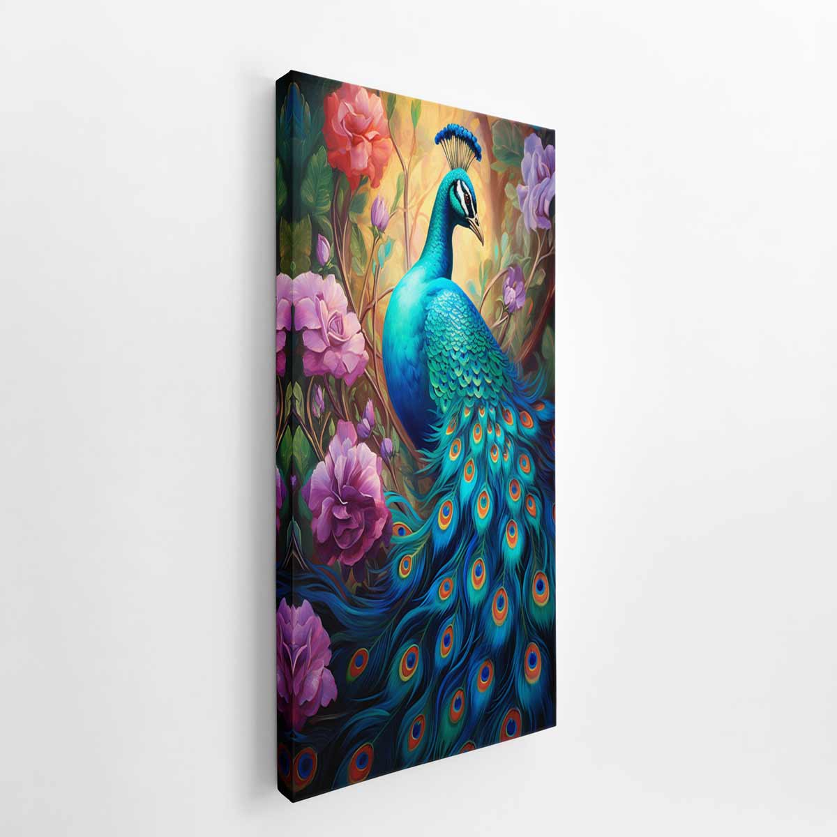 Peacock Poster Print  canvas Print