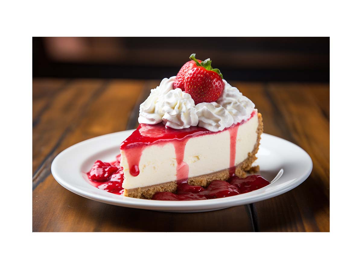 Sweet Finale dessert photography style canvas art for kitchen, cafe, or dining room decor.