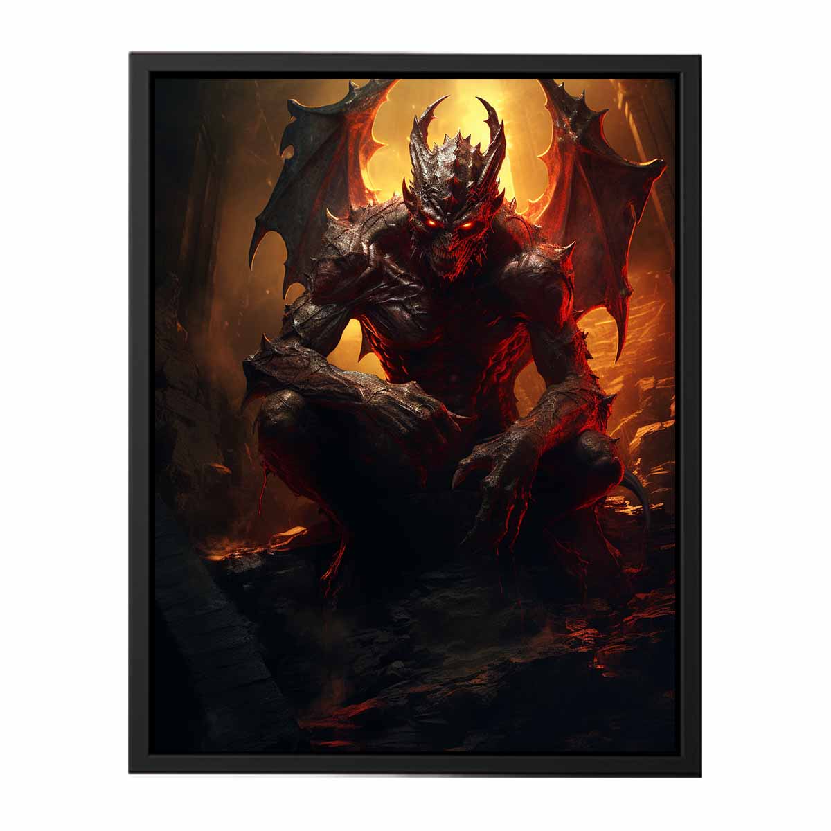 Devil Artwork  canvas Print