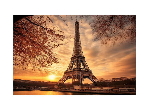 Eiffel Tower Canvas Painting
