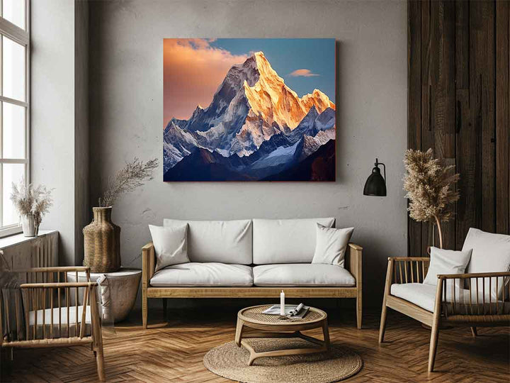 Himalaya Artwork Art Print