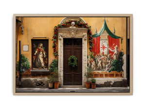 Italian Wall Art framed Print