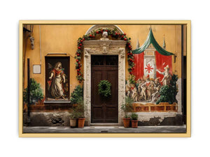 Italian Wall Art framed Print