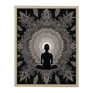 Meditation Poster framed Print