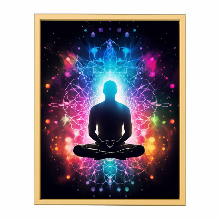 Meditation Artwork framed Print