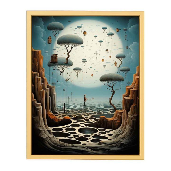 Surreal Artwork framed Print