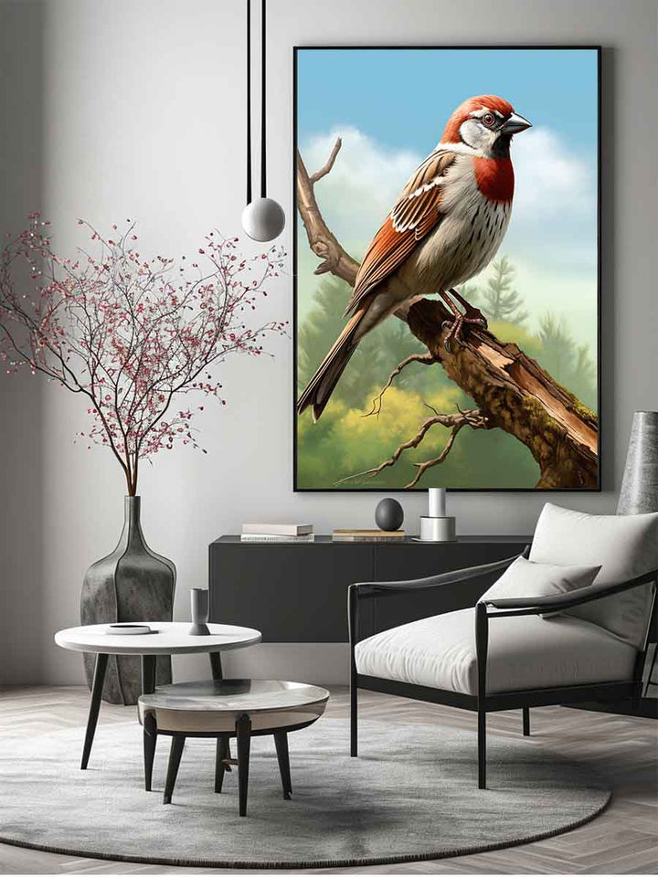 Sparrow Art Print
