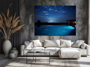 Starlit Pool Retreat