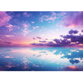 Beautiful Pink Blue Artwork
