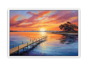 Jetty Sunset Pinting  