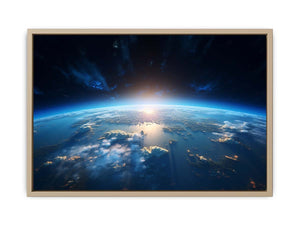 Earth Fine Art framed Print