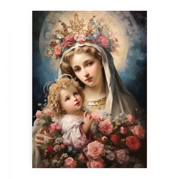 Beautiful Virgin Mary Artwork 