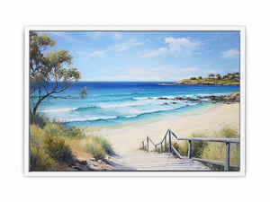 Jetty Beach Art  Painting