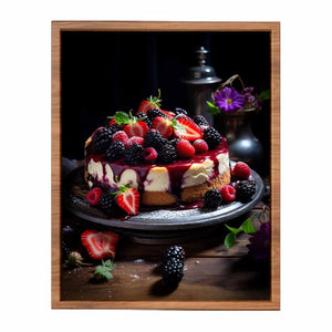 Cheesecake Poster  Painting