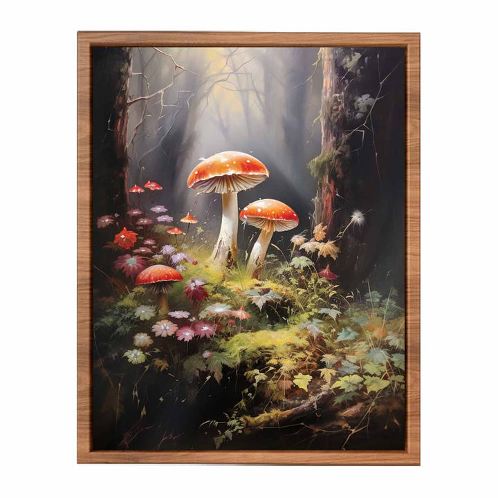 Mushroom Painting  