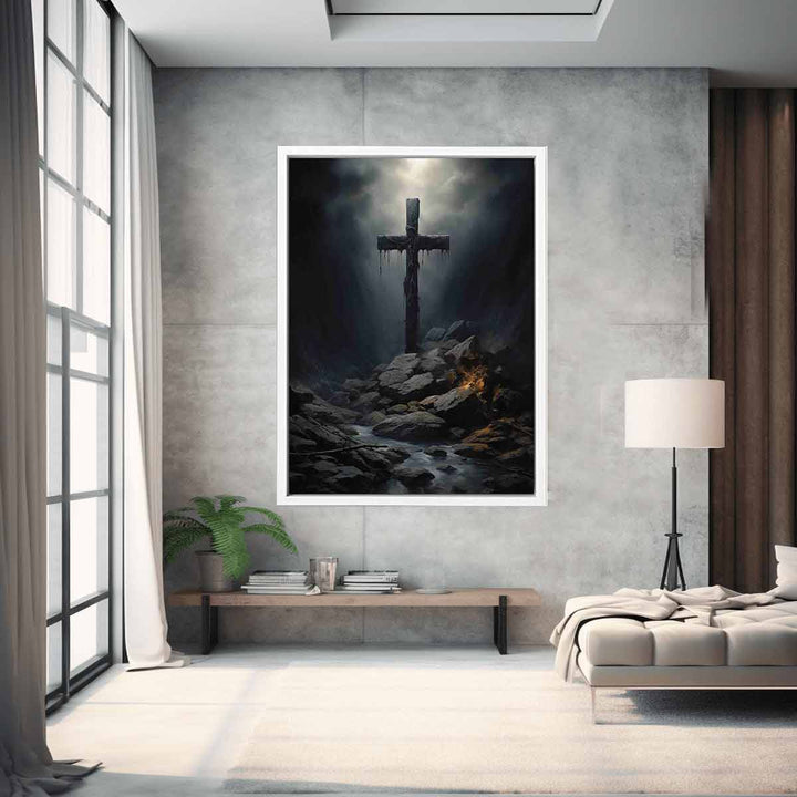 Jesus Cross Art Print