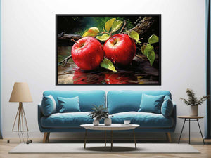 Crimson Orchard Stillness