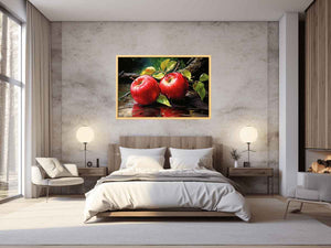 Crimson Orchard Stillness