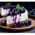 Blueberry Cheesecake Art
