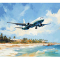Airplane Art Painting