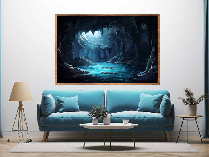 Cave In The Ocean Art Print