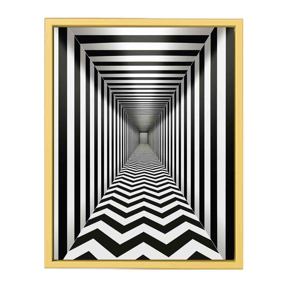 Modern  Art Originals Illusion framed Print
