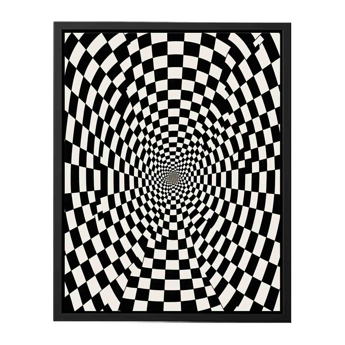 Modern Illusion Artwork  canvas Print