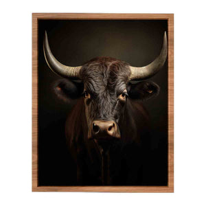 Bull Portrait  Painting
