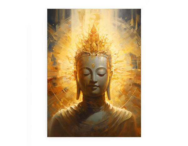 Buddha Gold Painting 