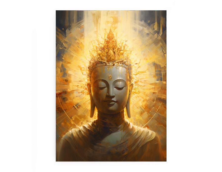 Buddha Gold Painting 