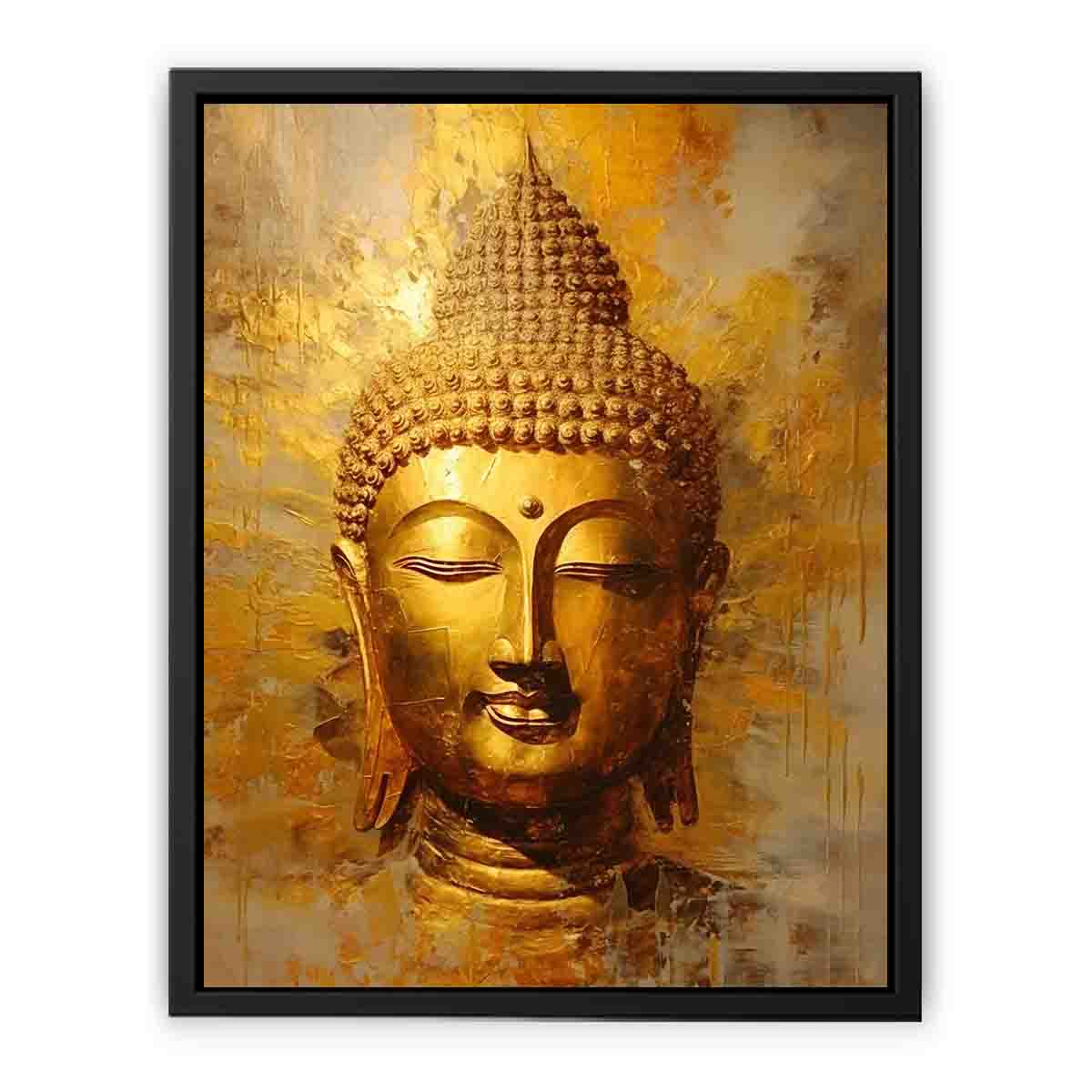 Buddha Gold Art Print  canvas Print